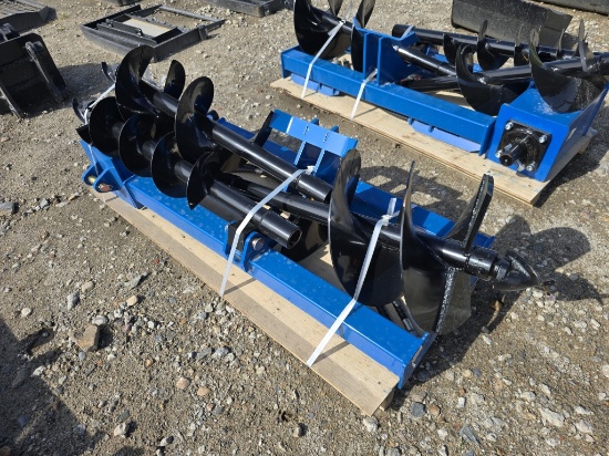 New Skid Steer Loader Auger And Extra Rod
