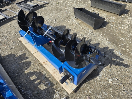New Skid Steer Loader Auger And Extra Rod