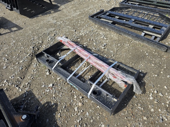 New Future Ft-bf47g Skidsteer Bale Forks