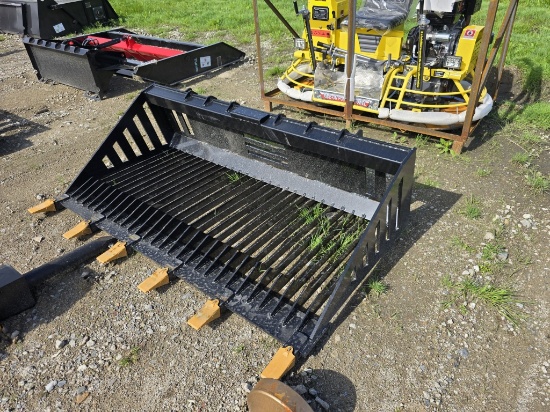 New Future 66in Skidsteer Rock Bucket