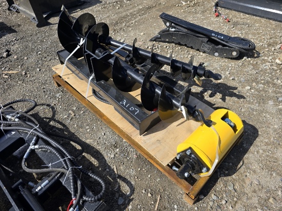 New Future Auger Set For Skidsteer