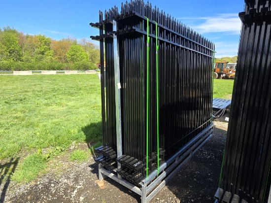 New Fen20 10ft X 7ft Galvanized Steel Fence