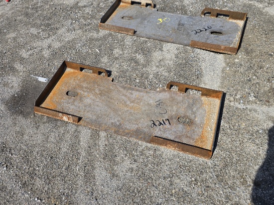 New Skidsteer Mounting Plate