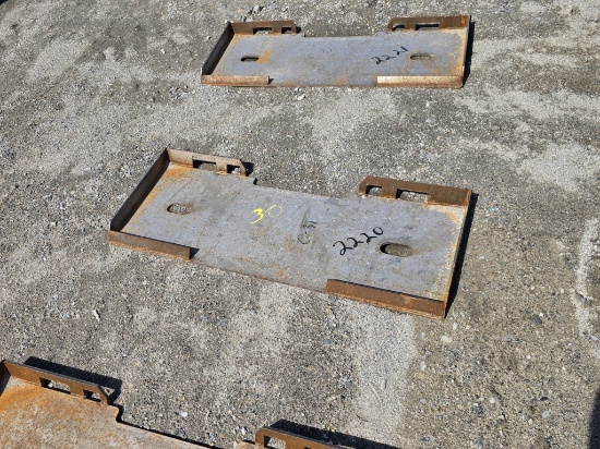 New Skidsteer Mounting Plate
