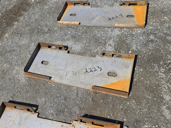 New Skidsteer Mounting Plate