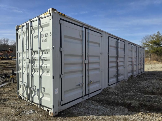 New 40ft 5 Door Sea Container