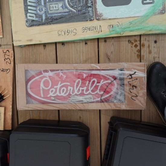 Peterbilt 16in X 6in Led Sign