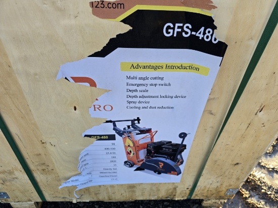 New 2024 Machpro Gfs-480 Concrete Cutter