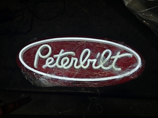 Peterbilt 16in X 6in Led Sign