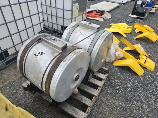 2pcs 30 Gal Aluminum Tanks