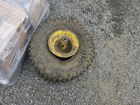 22x11.00-8 tire and rim