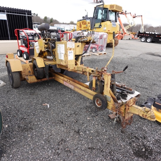 Rayco Stump Grinder Trailer