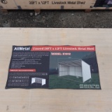 New 20ft X 12ft Livestock Metal Shed