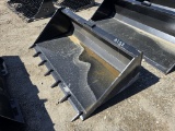New 66in Skidsteer Bucket With Teeth