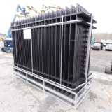 New (30) 10ft x 7ft Steel Fence Panels w/Posts &