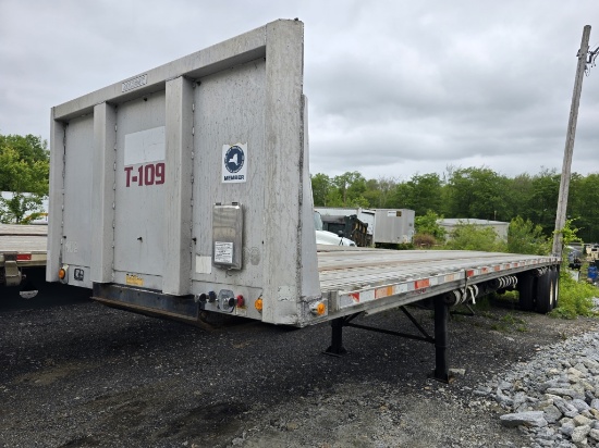 1999 Dorsey 43ft Flat Deck Trailer W/ Moffet Setup