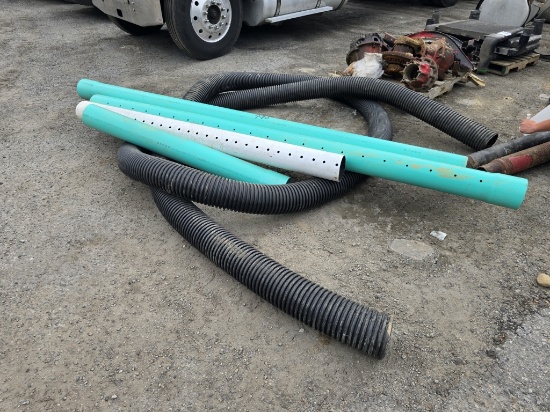 Lots Of Pvc Pipe And Drainage Pipe