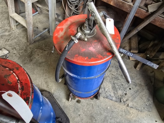 Synthetic Transmission Oil Drum Pump With Drum