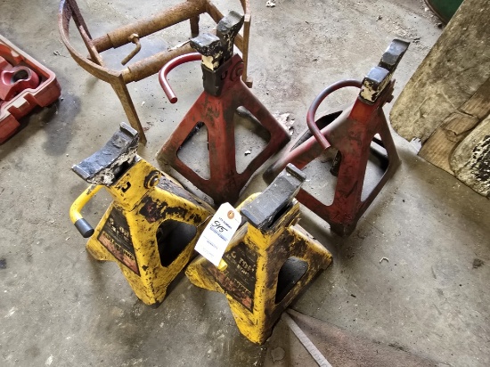 Lot of Four (4) Jack Stands