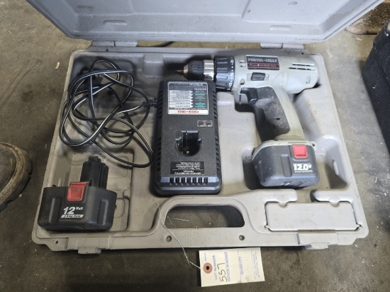 Porter-Cable 12V Cordless Drill Kit With Two