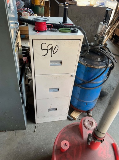 Lot of (8) File Cabinets