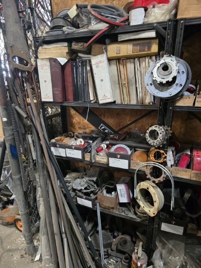 Contents Of Shelves And Rack