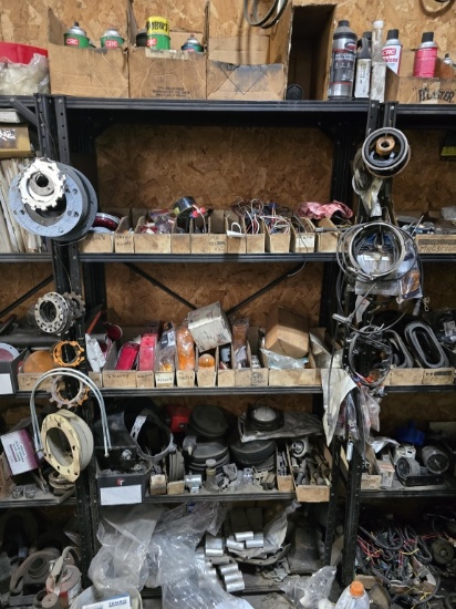 Contents Of Shelves And Rack