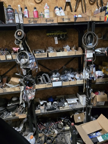 Contents Of Shelves And Rack