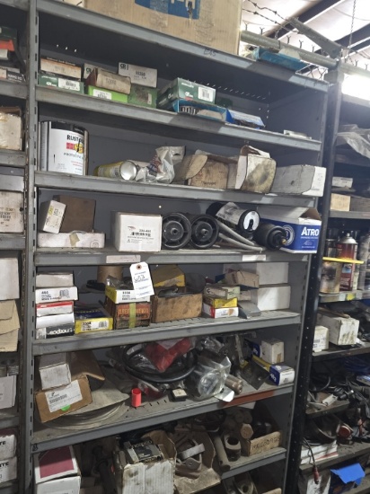 Contents Of Shelves And Rack