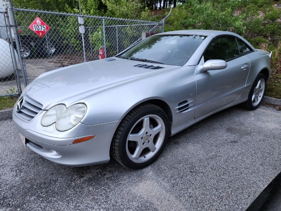 2005 Mercedes Sl500 Convertible