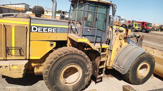2016 John Deere 744k Wheel Loader