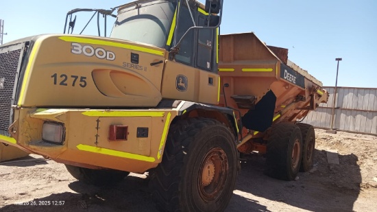 2013 John Deere 300d2 Articulated Haul Truck