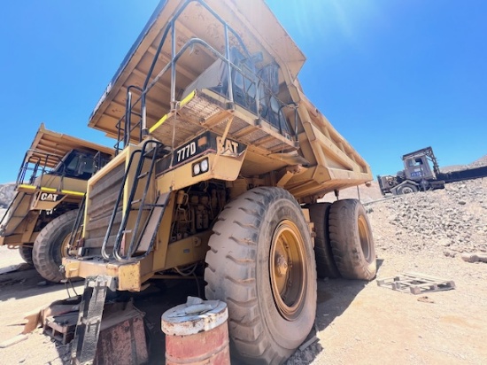 2000 Caterpillar 777d Rigid Rock Truck