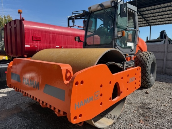 2018 Hamm 3520 Rubber Tired Roller