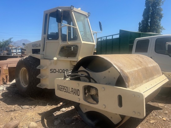 Ingersoll Rand Sd100d Single Drum Roller