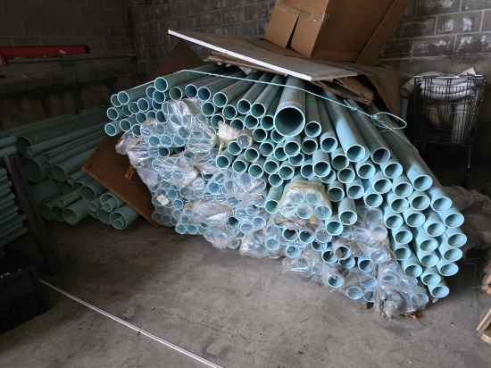 Lot Of 3in/6in/8in Sch40 Pvc Pipe