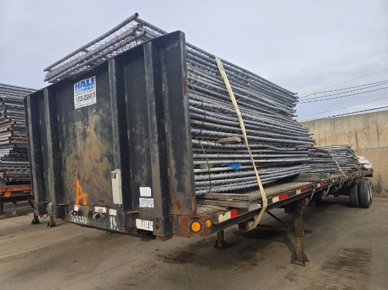 1978 Fruehauf Tandem Axle High Flat Trailer