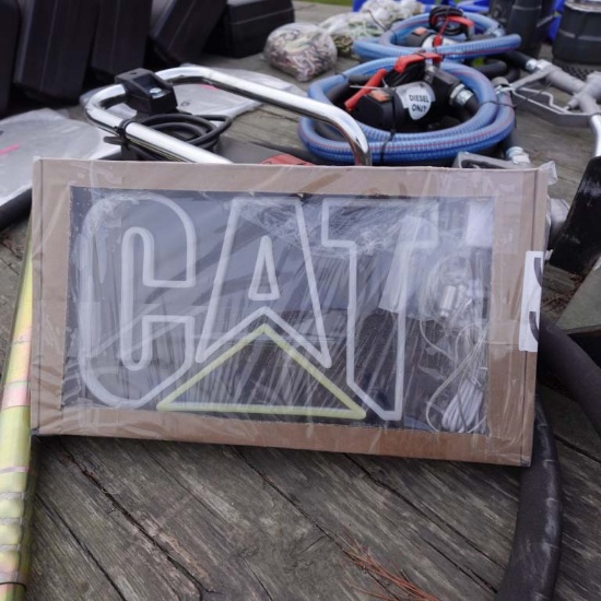 New Caterpillar Neon Sign