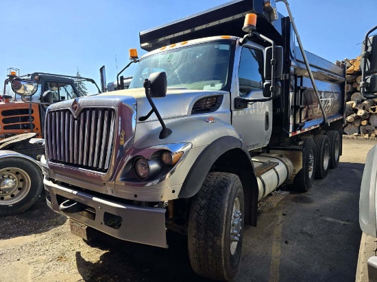 2021 International Hv607 Tri-axle Dump Truck