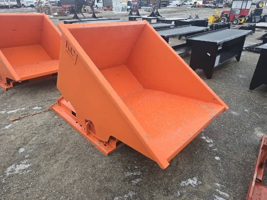 New Kc 1.5yrd Self Dumping Hopper