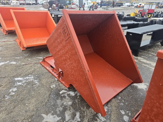 New Kc 2yrd Self Dumping Hopper