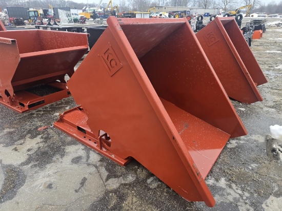 New Kc 2yrd Self Dumping Hopper