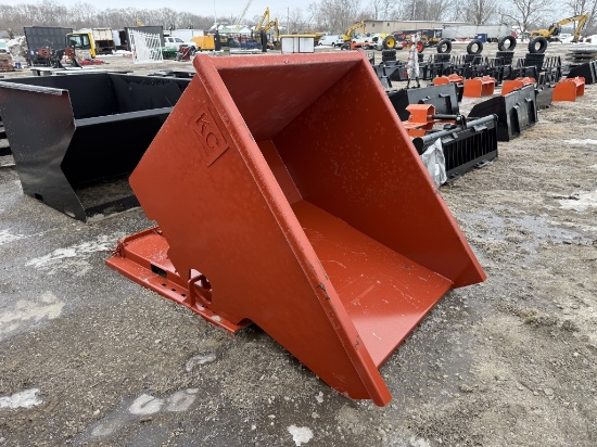 New Kc 2yrd Self Dumping Hopper