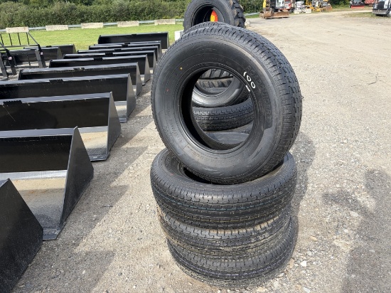 New Set (4) Road Guider ST225/75R15 Tires
