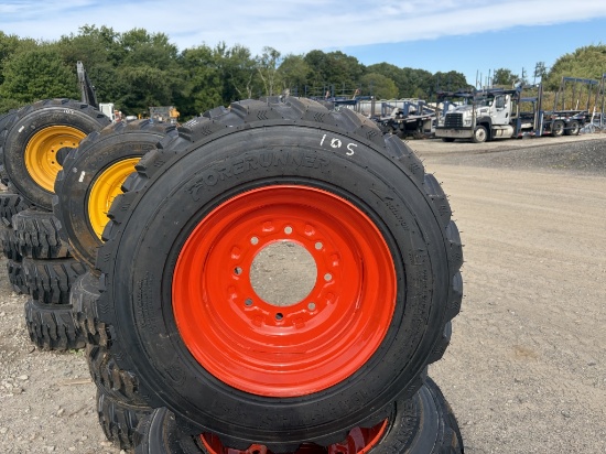 New Set (4) Forerunner 10-16.5 Tires And Rims