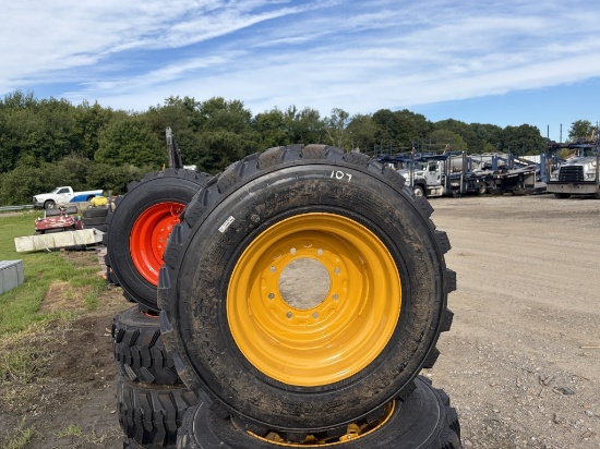 New Set (4) Forerunner 12-16.5 Tires And Rims