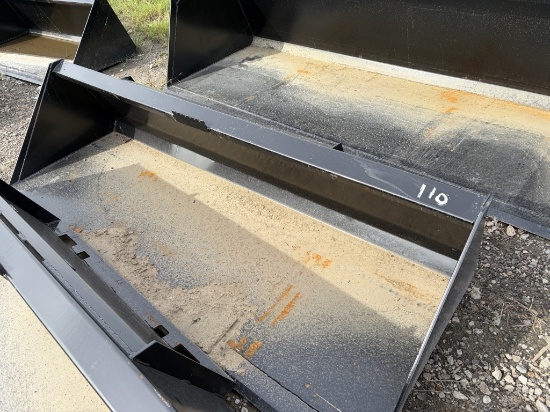 New Swict 84in Skid Steer Bucket