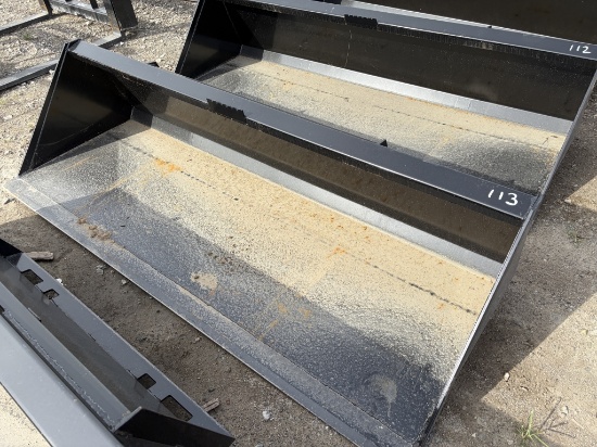 New Swict 84in Skid Steer Bucket