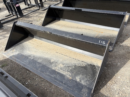 New Swict 78in Skid Steer Bucket