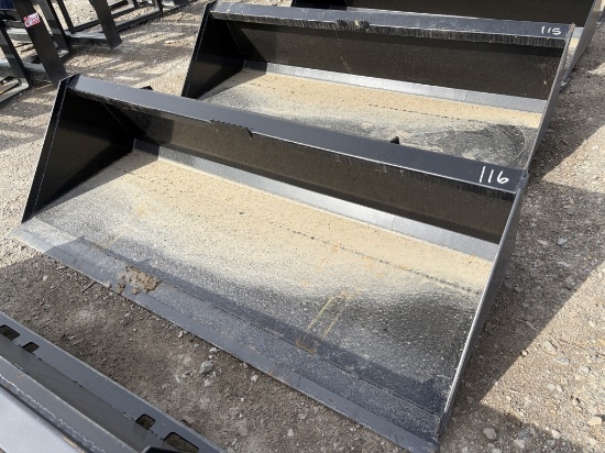 New Swict 78in Skid Steer Bucket